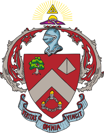 Triangle Fraternity coat of arms